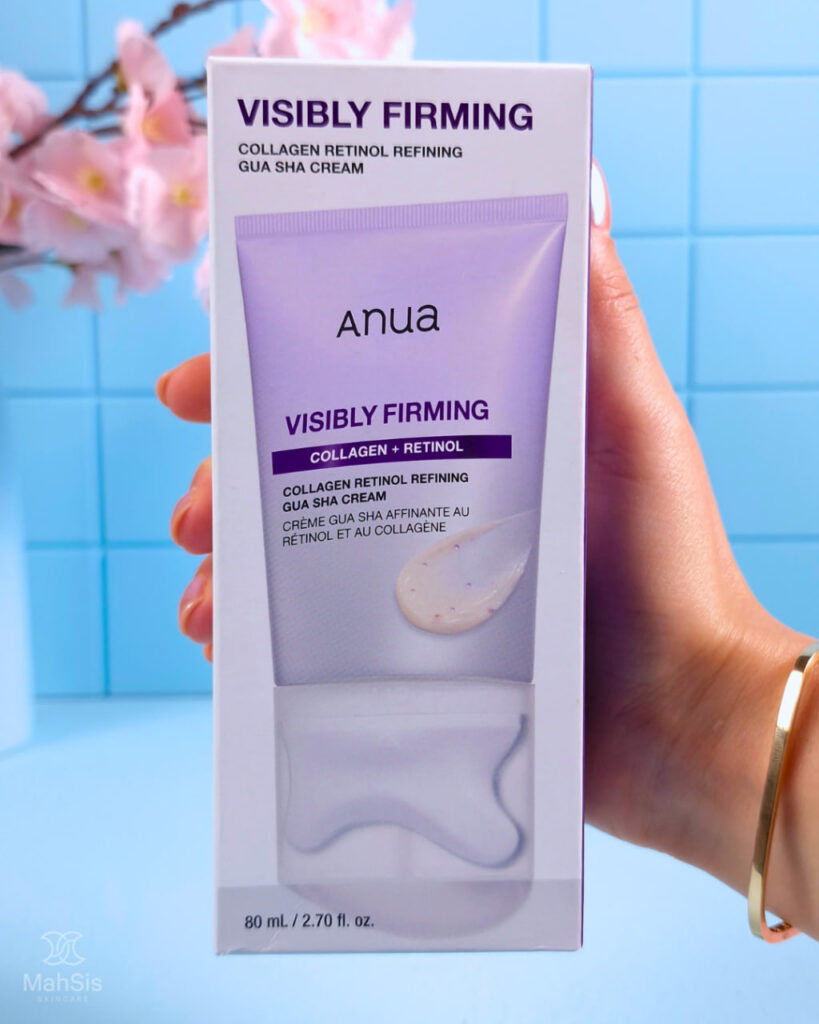 کرم گواشا سفت‌کننده آنوا Anua Visibly Firming Collagen Retinol Gua Sha Cream